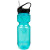 Custom 22 oz Translucent Bike Bottle with Sport Sip Lid & Straw - Translucent Aqua