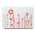 Custom Printed Seed Paper Note Cards - Medium - White