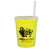 Custom 16 oz. Take-Out Sipper - Yellow
