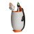Custom Penguin Pen Holder - as pen holder