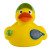 Custom Tennis Rubber Duck - Front