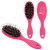 Custom Soft Feel Hair Brush - Pink