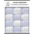 Blue and Grey Span-A-Year Calendar Custom Printed