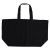 Custom Economy Color - Grande Canvas Tote - Black