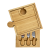 Bamboo Charcuterie Puzzle with Custom Logo