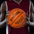 Custom Spalding Full-Size Composite Leather Basketball - In Use
