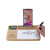 Custom Bamboo 10W Wireless Charging Base with Dry Erase Board