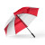 Windjammer Vented Golf Umbrella-Red and White