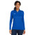 Custom Under Armour Ladies Team Tech Half-Zip - Royal-Front