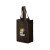 Vineyard Two Bottle Wine Bag - 4-Color Process-BLACK