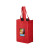 Vineyard Two Bottle Wine Bag - 4-Color Process-RED