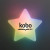 Custom Multicolor LED Glow Star Clip-On Light Badge - Multicolor 1