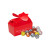 V.I.P Bow Box - Sports Balls red 