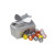 V.I.P Bow Box -Sports balls  silver