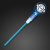 Custom Deluxe Dual White LED Cocktail Stirrer - Blue 