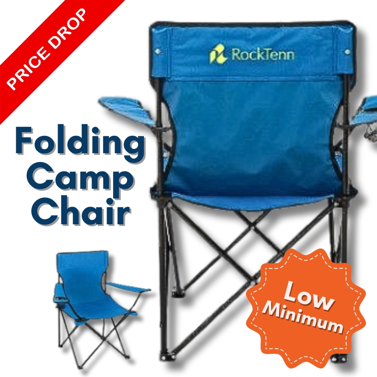 Folding Camp Chair - Price Drop - Low Minimums