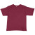 Custom Youth 100% Cotton T-Shirt - Maroon 