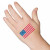Custom Rectangle Temporary Tattoo - 2" x 2.5"