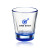 Custom 1.75 oz. Clear Glass Shot Glasses - Blue