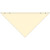 Custom Large Triangle Pet Bandanna - Natural