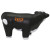 Custom Steer Stress Reliever - Black - Back with Logo Imprint