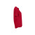 Custom Women's Vansport Strata Textured Henley - Sport Red Right Side View 