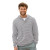Custom Baja Hoodie - Model Wearing Grey/White Hoddie