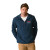 Custom Pullover Stretch Anorak - Model Wearing Denim Pullover