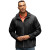Custom Club Jacket - Model Wearing Black With Gray
