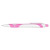 Custom Gel Sport Soft Touch Rubberized Hybrid Ink Gel Pen - Blue Ink - Pink
