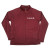 Custom ACE Men's Full Zip Space Dye Track Jacket - Oxblood