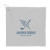 Custom 15" x 15" Recycled 300g Terry Polyester Towel - White 