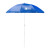 Custom 70" Arc Beach Umbrella - Royal Blue 