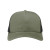 Custom Tucker Tencel Trucker Cap - Olive/Black Front View 