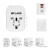 Custom International Travel Adapter - White