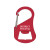 Custom Carabiner Bottle Opener - Red