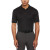 Custom Solid Polo Men's - Caviar Black