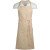 Custom Recycled Cotton Apron - Tofu With front view 