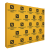Custom 8' Straight Splash Floor Display Wrap Graphic Panel (Recycled Polyester Knit) - Multicolor
