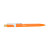 Custom Sunburst Recycled Gel Pen - Orange