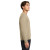 Custom Gildan Heavy Blend Crewneck Sweatshirt - Sand Side View 