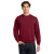 Custom Gildan Heavy Blend Crewneck Sweatshirt - Garnet Front View 