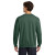 Custom Gildan Heavy Blend Crewneck Sweatshirt - Heather Dark Green Back View 