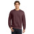 Custom Gildan Heavy Blend Crewneck Sweatshirt - Heather Dark Maroon Front View 