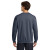 Custom Gildan Heavy Blend Crewneck Sweatshirt - Heather Dark Navy Back View 