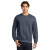 Custom Gildan Heavy Blend Crewneck Sweatshirt - Heather Dark Navy Front View 