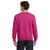 Custom Gildan Heavy Blend Crewneck Sweatshirt - Heliconia Back View 