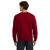 Custom Gildan Heavy Blend Crewneck Sweatshirt - Antique Cherry Red Back View