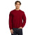 Custom Gildan Heavy Blend Crewneck Sweatshirt - Antique Cherry Red Front View