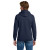 Custom Gildan - Heavy Blend Full-Zip Hooded Sweatshirt - Navy Back View  